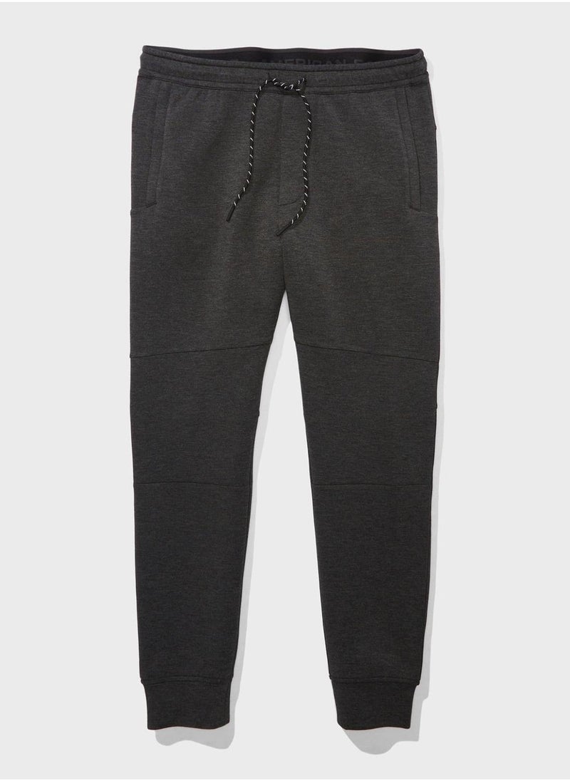 Drawstring Cuffed Sweatpants