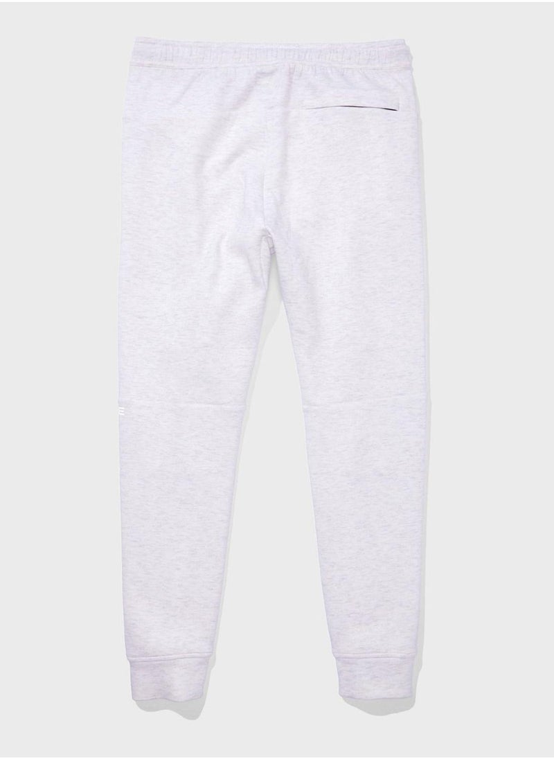 Drawstring Cuffed Sweatpants