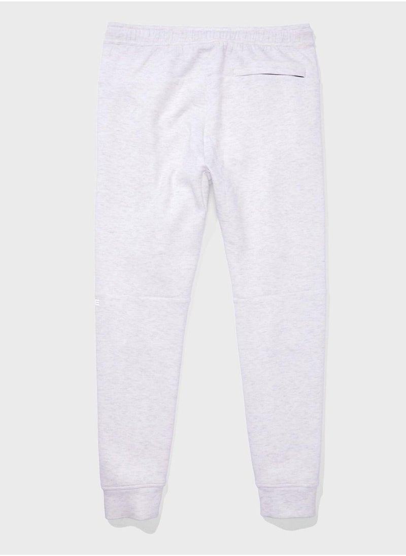 Drawstring Cuffed Sweatpants