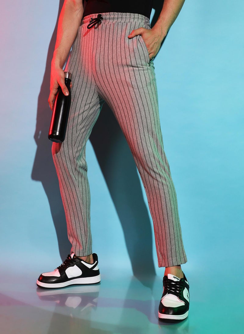 Pinstriped Trackpants