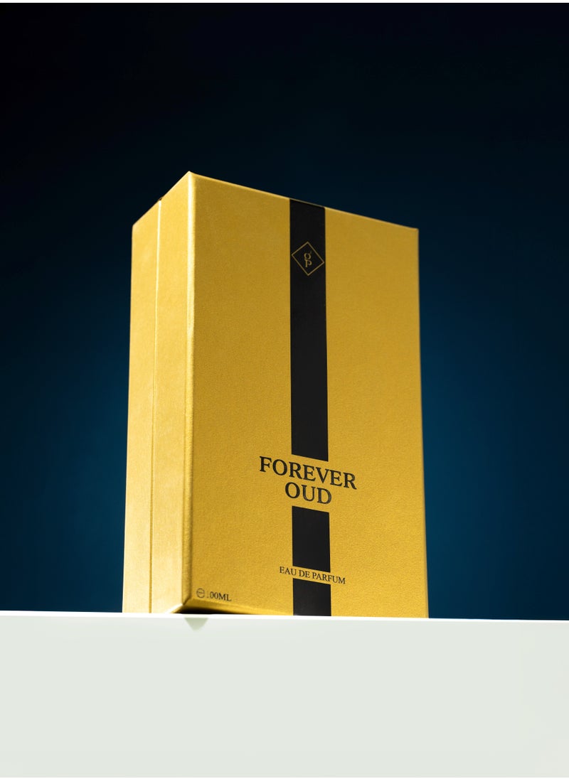 Forever Oud Eau de Parfum, 100ml, Luxury Fragrance with Gold Accents, Elegant Gift Box