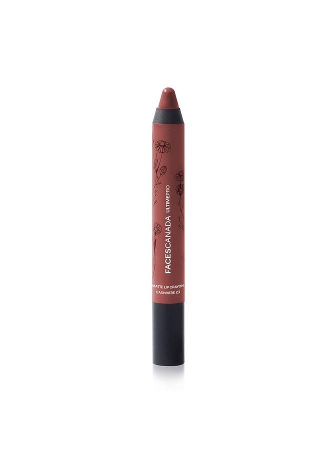 Ultime pro Matte Lip Crayon Cashmere 23 2.8 gm