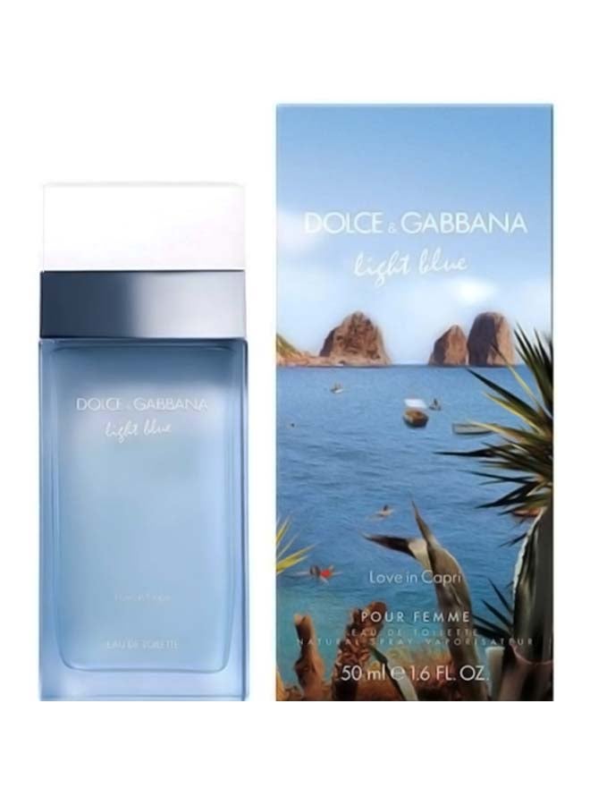 Light Blue Love In Capri EDT 50ml