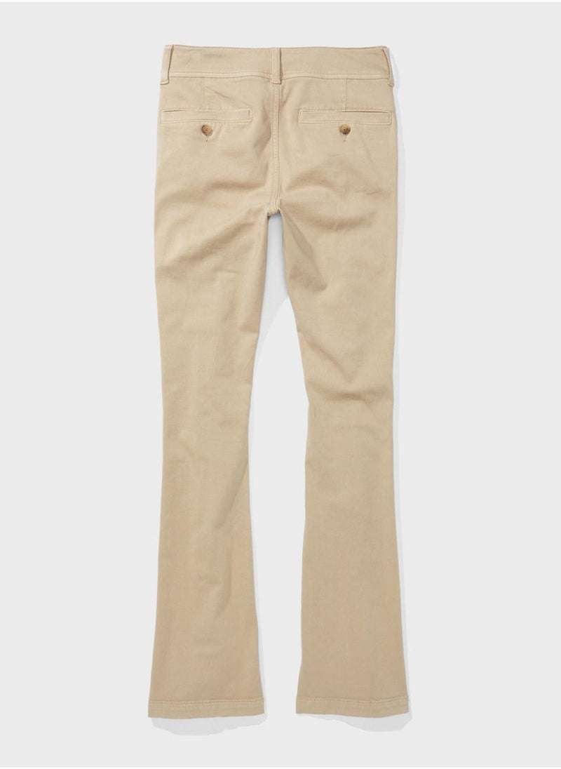 High Waist Bootcut Pants