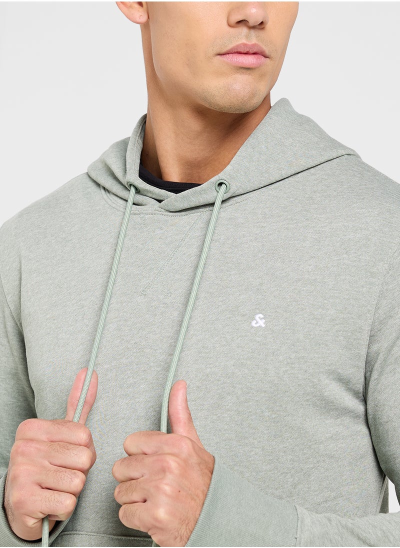 Graphic Print Pull Over Hoodie