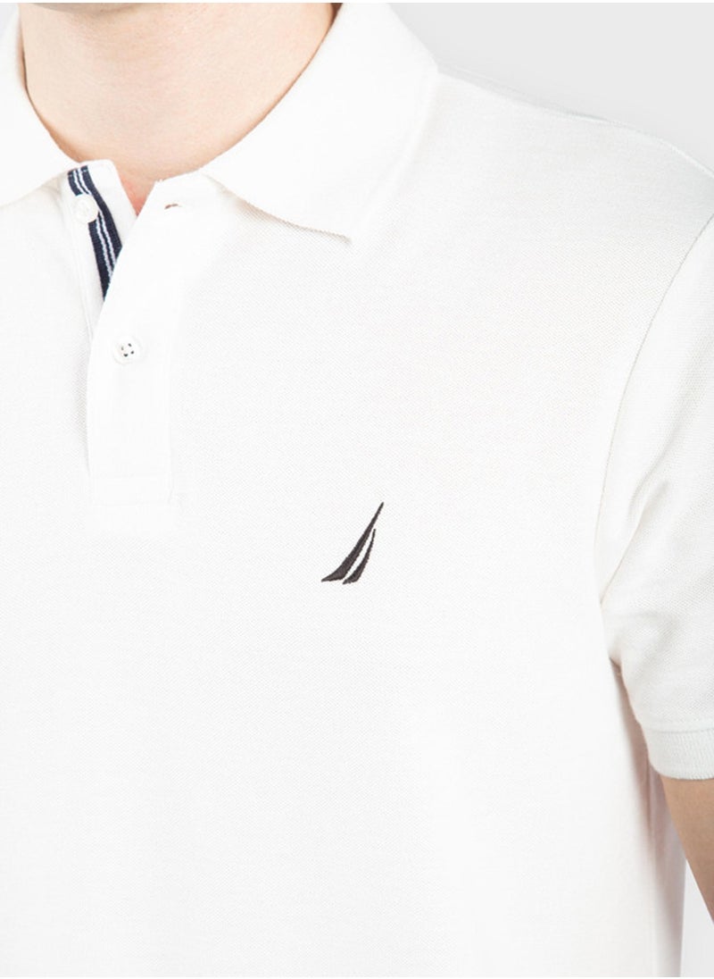 Classic Men's Cotton White Polo Shirt – Breathable, Stylish, and Comfortable for Everyday Wear!