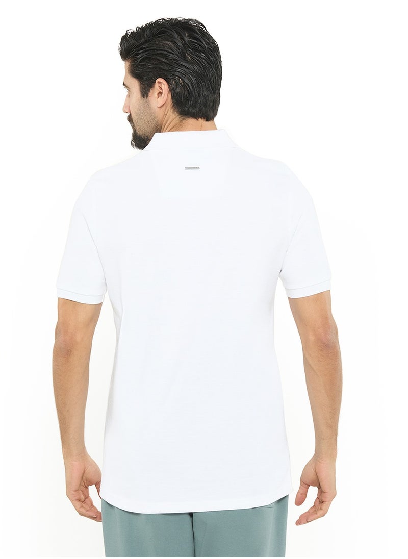 Slim Fit Premium Cotton Logo Polo Shirt