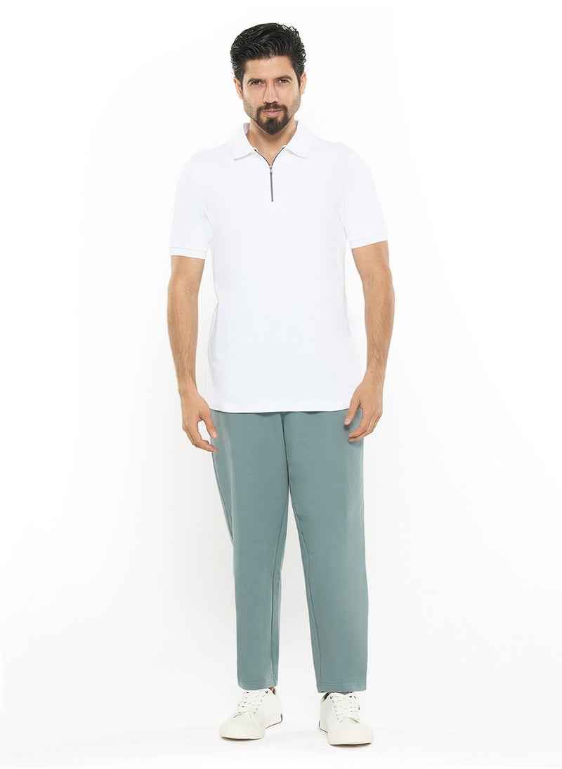 Slim Fit Premium Cotton Logo Polo Shirt
