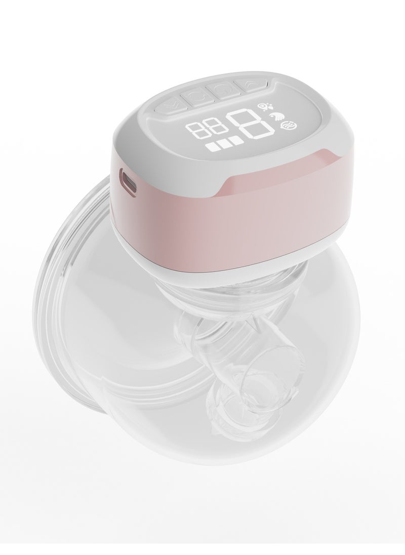 Wearable Electric Single Breast Pumps with LED Display, 3 Modes 9 Levels BPA Free