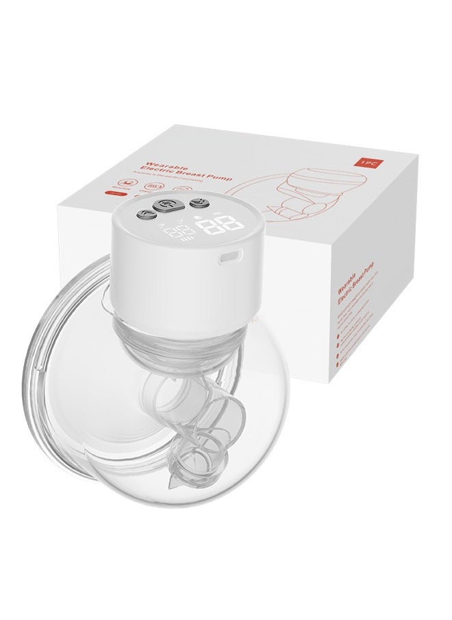 Electric Wearable Breast Pump Hands Free with 4 Modes 9 Levels Rechargeable Smart LED Display