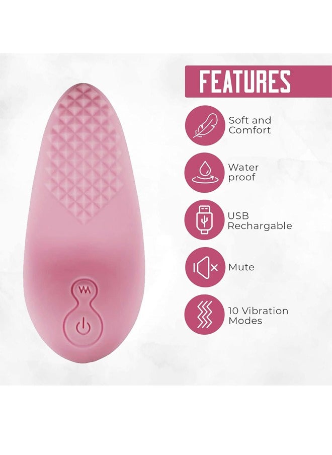 Lactation Massager Ultimate Comfort with Soft Silicone Lactation Breast Massager, Massage Machine, Breast Massager for Woman with 9 Vibrations, 3 Strengths - Ideal for Women's Wellness