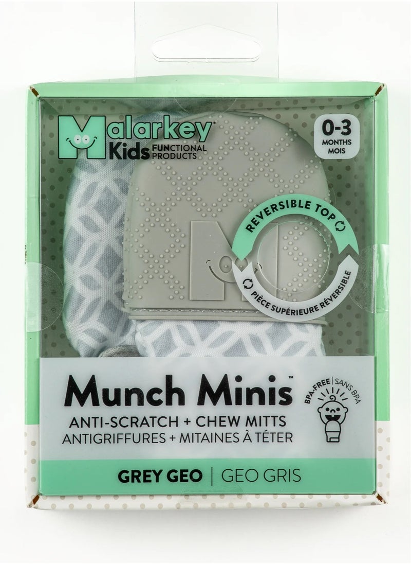 Munch Mini - Grey Geo