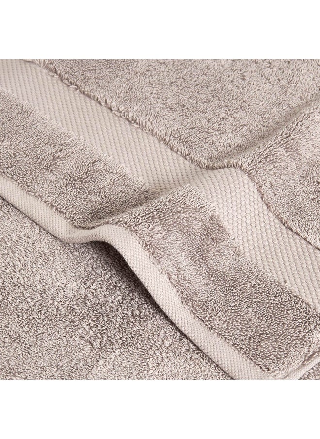 Resort Turkish Cotton Bath Towel, Slate - 650 Gsm, 147X76 Cm