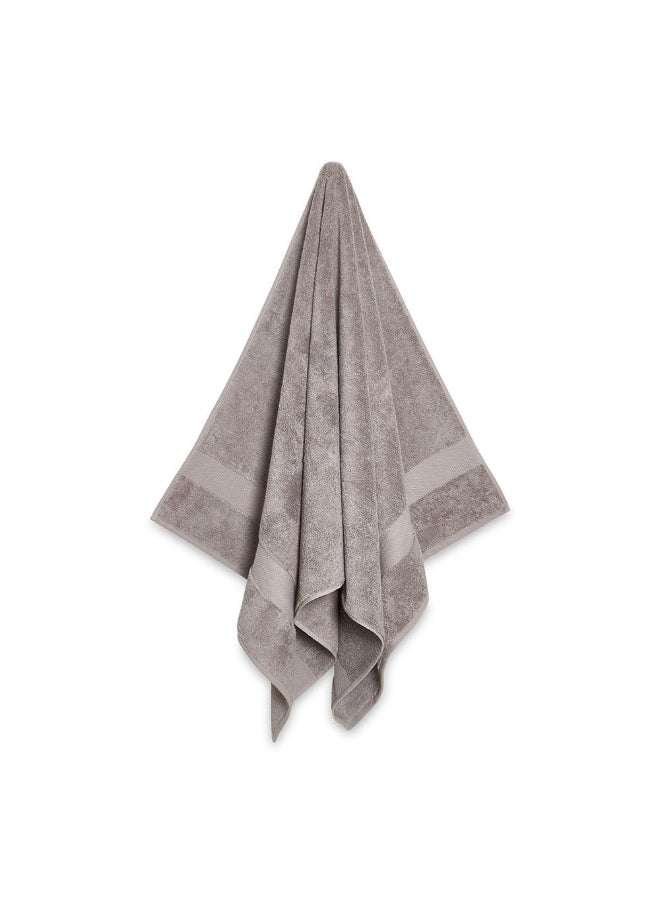 Resort Turkish Cotton Bath Towel, Slate - 650 Gsm, 147X76 Cm