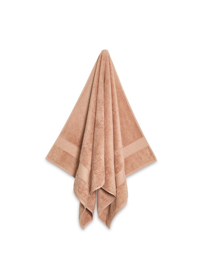 Resort Turkish Cotton Bath Towel, Dusty Rose - 650 Gsm, 147X76 Cm