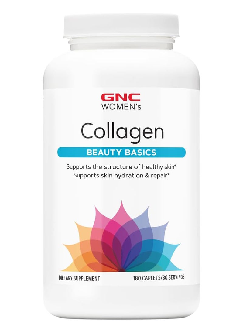 Women'S Collagen 180 Caplets Supports Healthy Skin And Elasticity