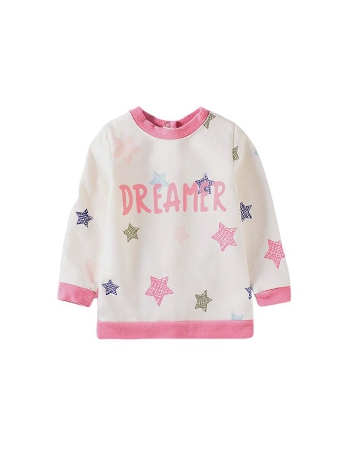 Bambimici Star Dreamer Sweater with Pyjama Set - Pink