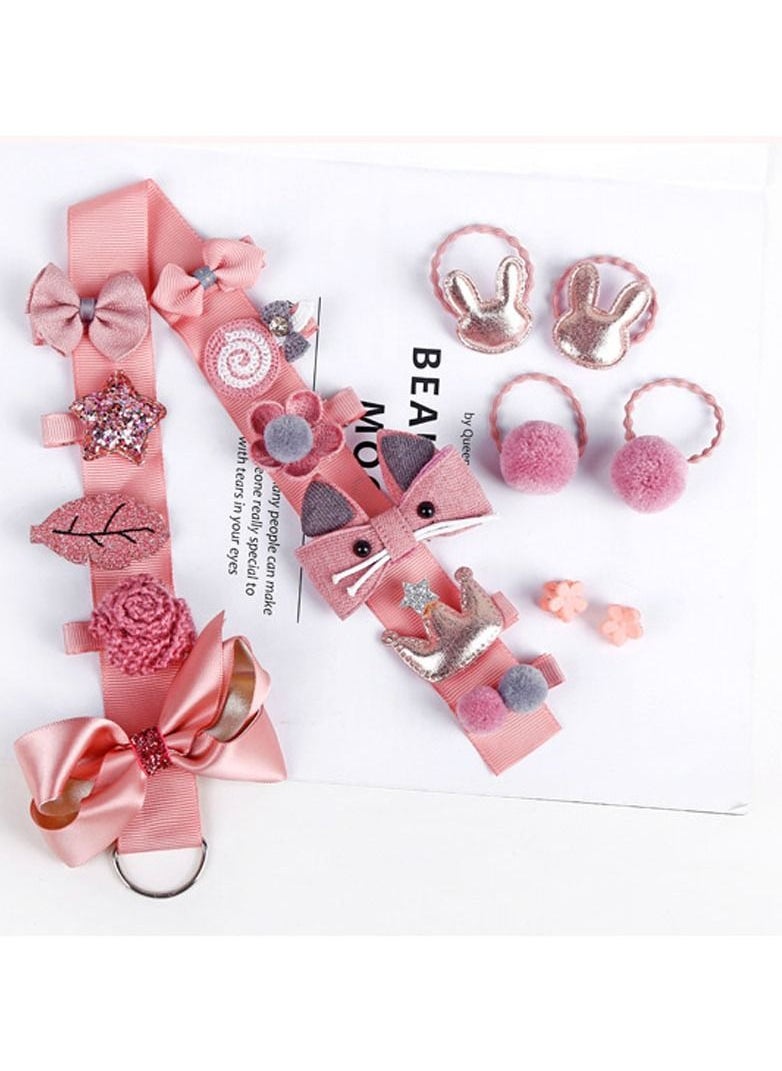 18-Piece Girl Exquisite Headdress Set