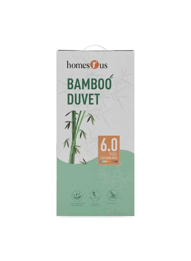 Bamboo Duvet, King (All Season) 6.0 Tog - 220X230Cm