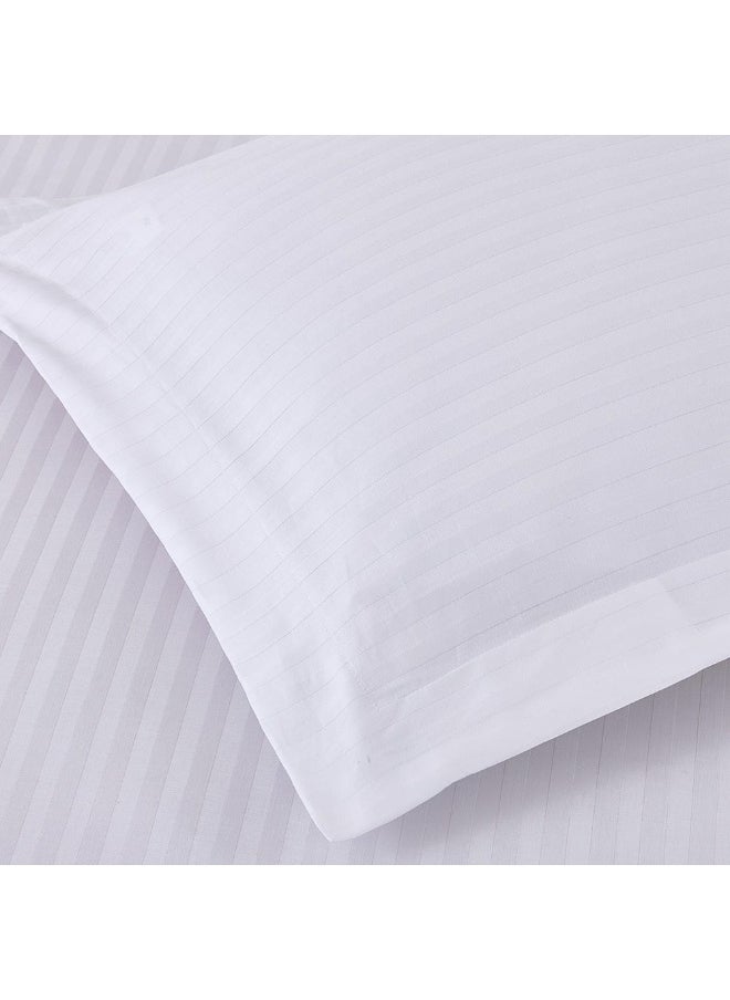 Malibu 2- Pieces Oxford Pillowcase Set, White - 50X75Cm