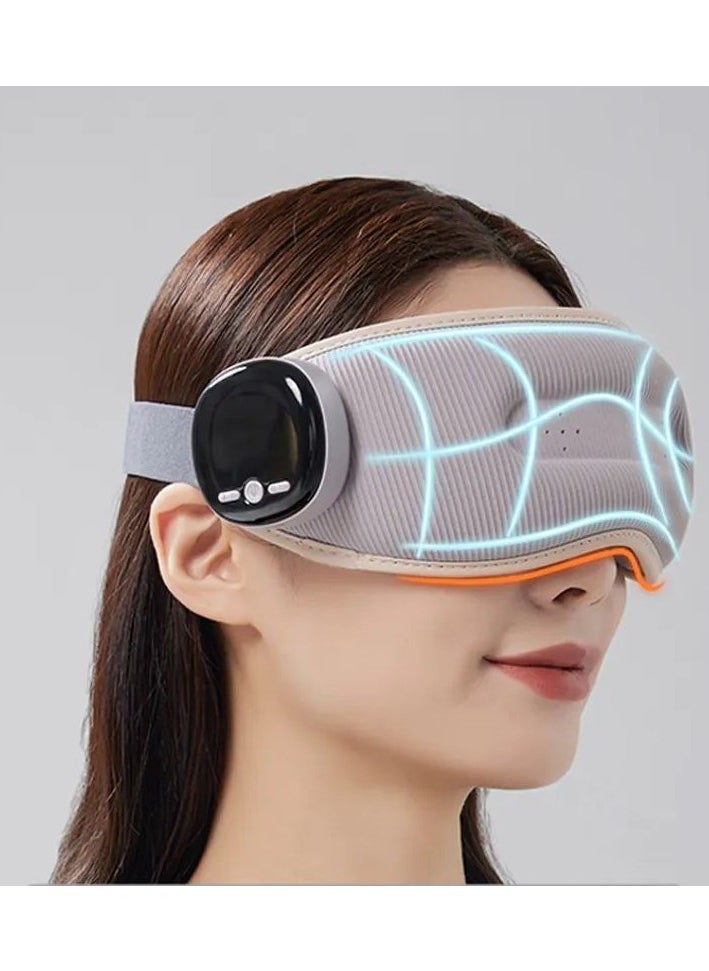 Electric Eye Massager, Hot Compress Charging Eye Mask for Fatigue Relief