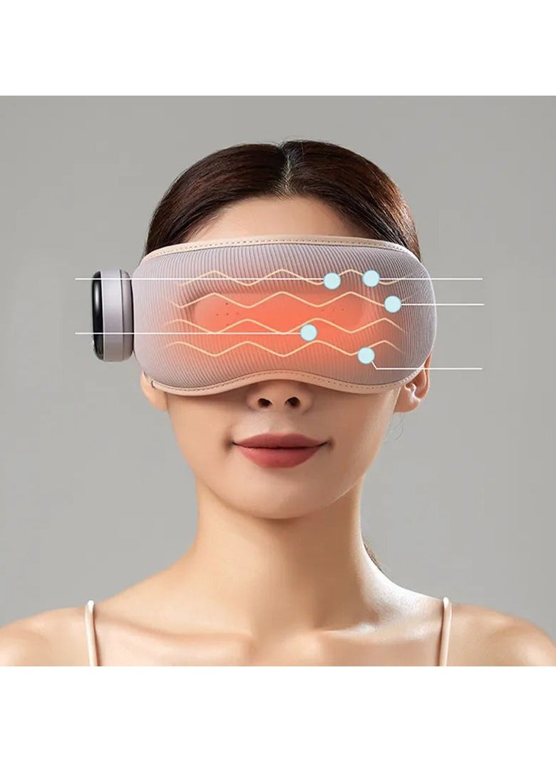 Electric Eye Massager, Hot Compress Charging Eye Mask for Fatigue Relief