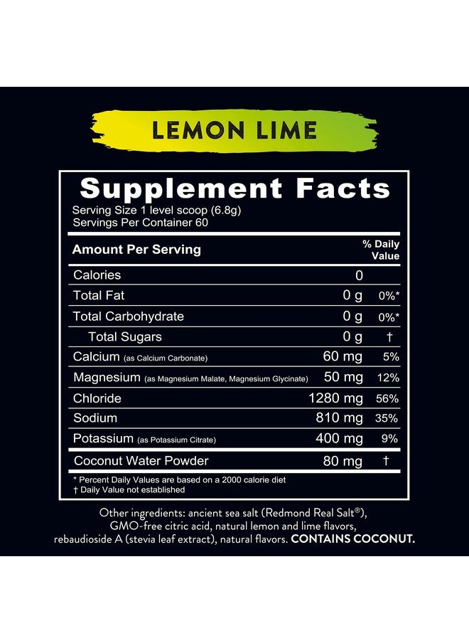 REDMOND Re-Lyte Electrolyte Drink Mix (Lemon Lime)…