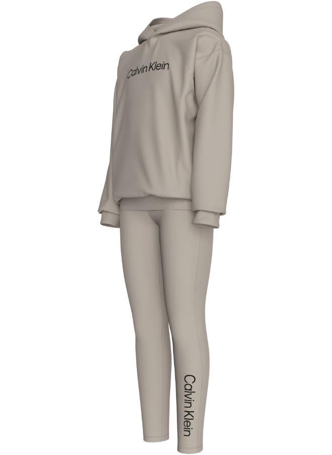 Kids Logo Hoodie & Leggings Set
