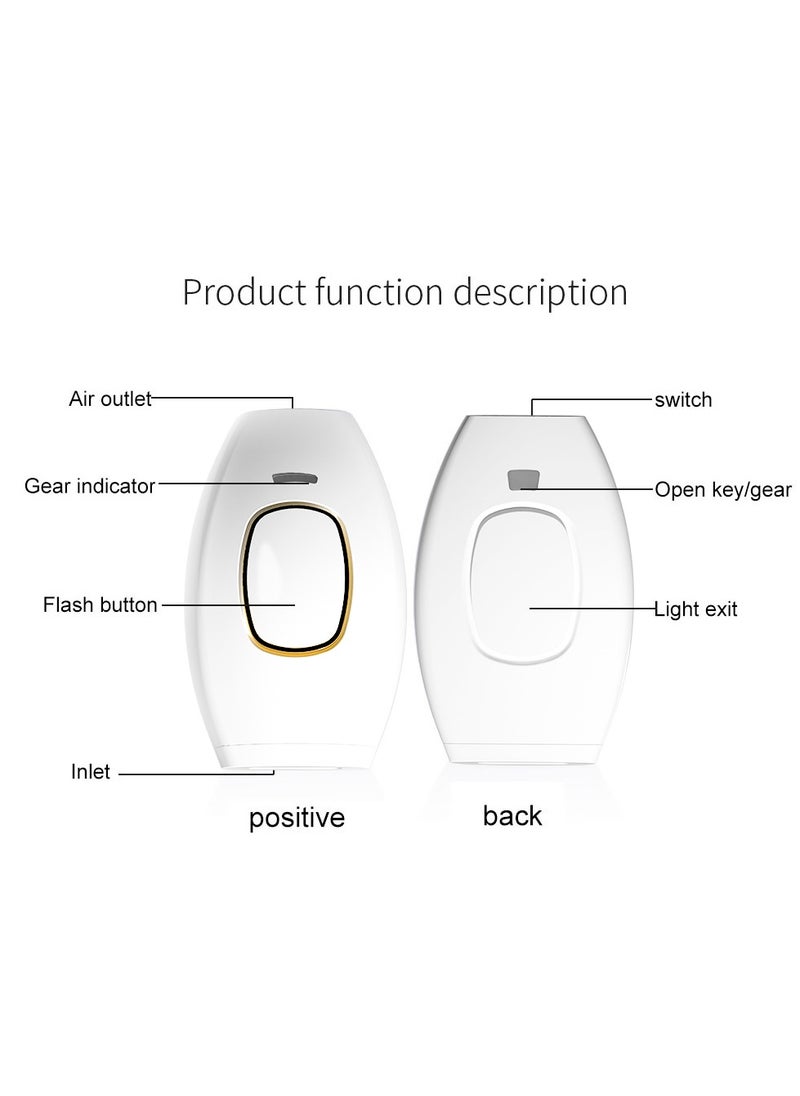 Home Use IPL Device Permanent Hair Removal for Whole Body Laser Hair Removal Device Permanent Painless Remover Reduction in Hair Regrowth for Women and Man Body