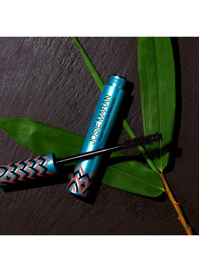 Argan Black Oil Mascara - Condition, Strengthen, And Volumizes With Bamboo Extract And Natural Ingredients (8Ml/0.27Oz)