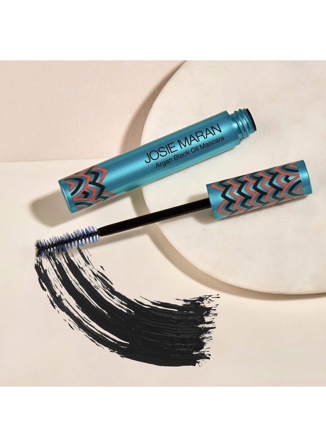 Argan Black Oil Mascara - Condition, Strengthen, And Volumizes With Bamboo Extract And Natural Ingredients (8Ml/0.27Oz)