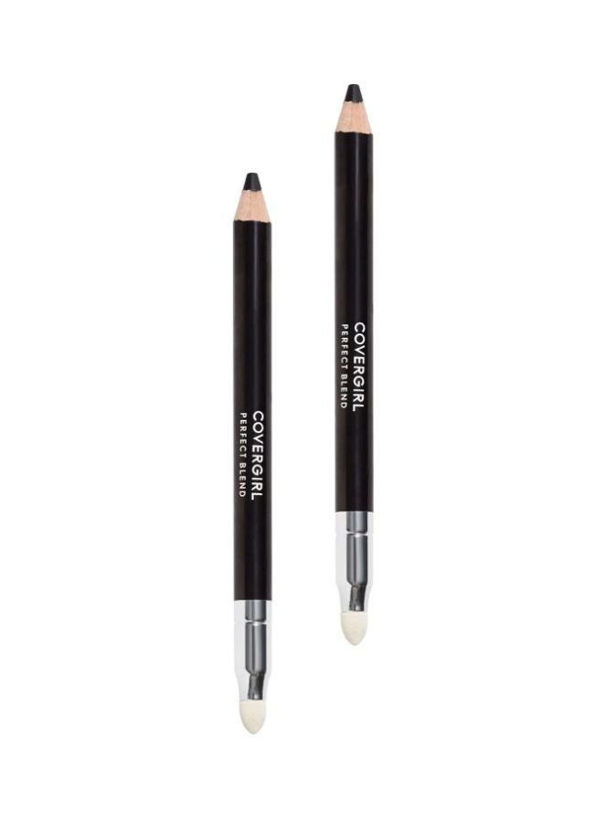 2-Piece Perfect Blend Eyeliner Pencil Basic Black