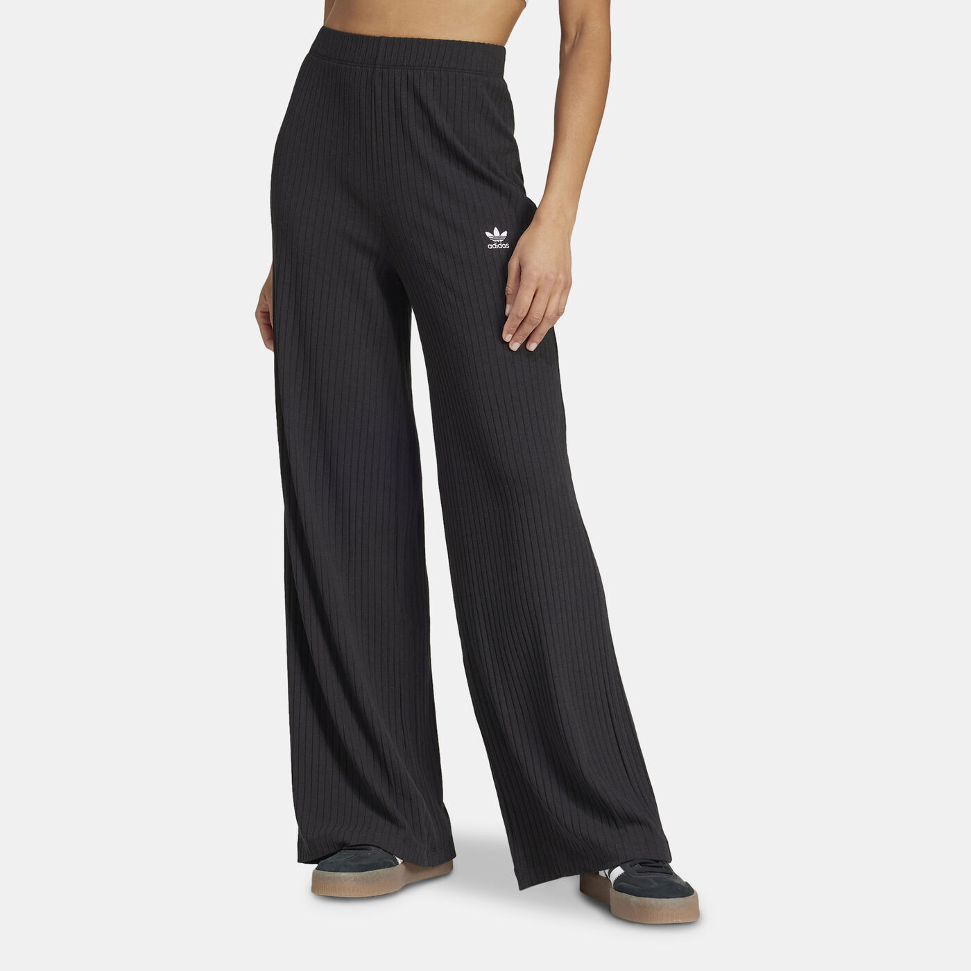 Women's Essentials Rib Wide Pants