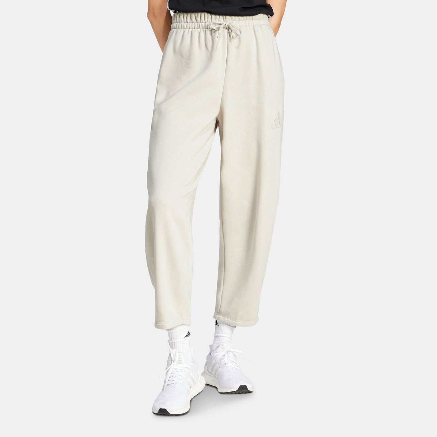 Women's Essentials Contemporary Logo Barrel Pants