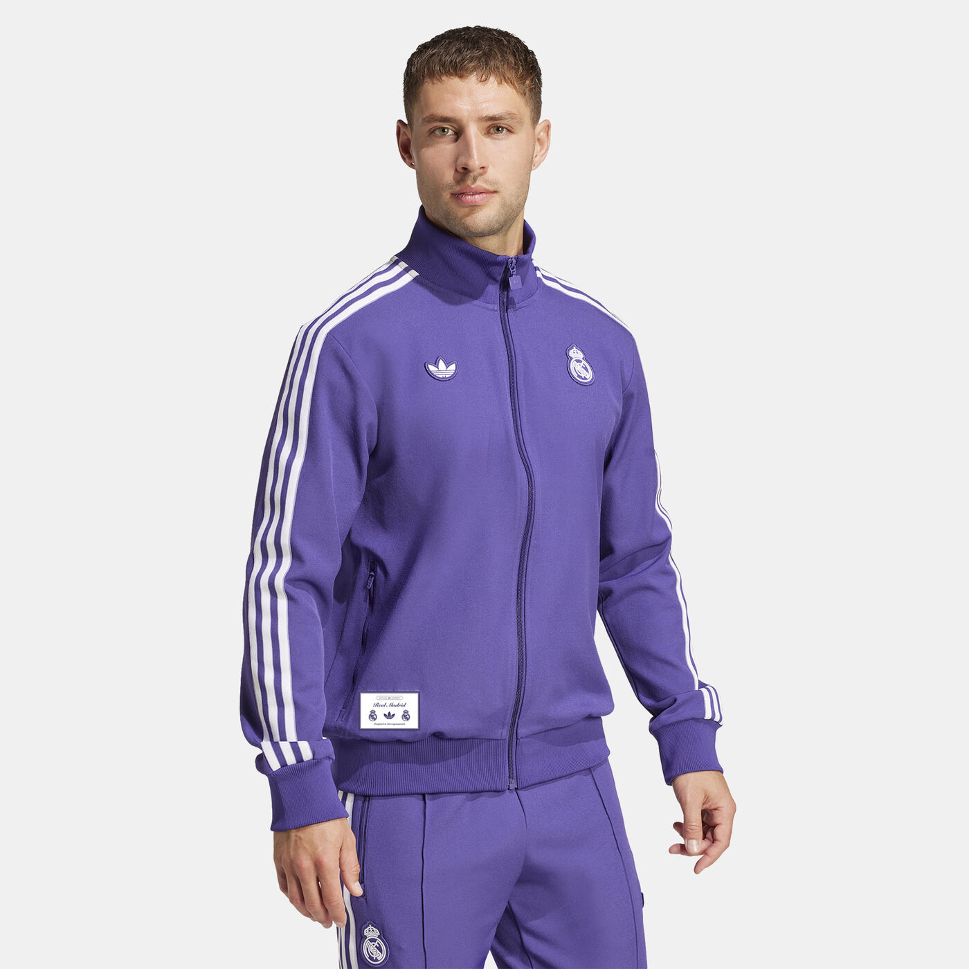 Men's Real Madrid Terrace Icons Track Jacket