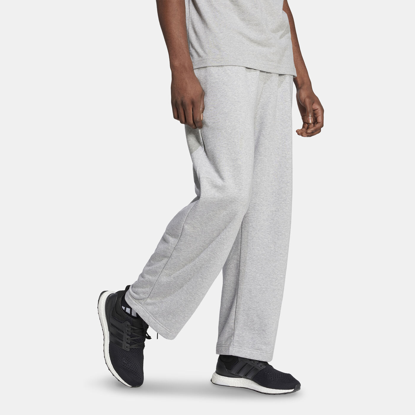 Men's Essentials Logo Wide-Leg Joggers