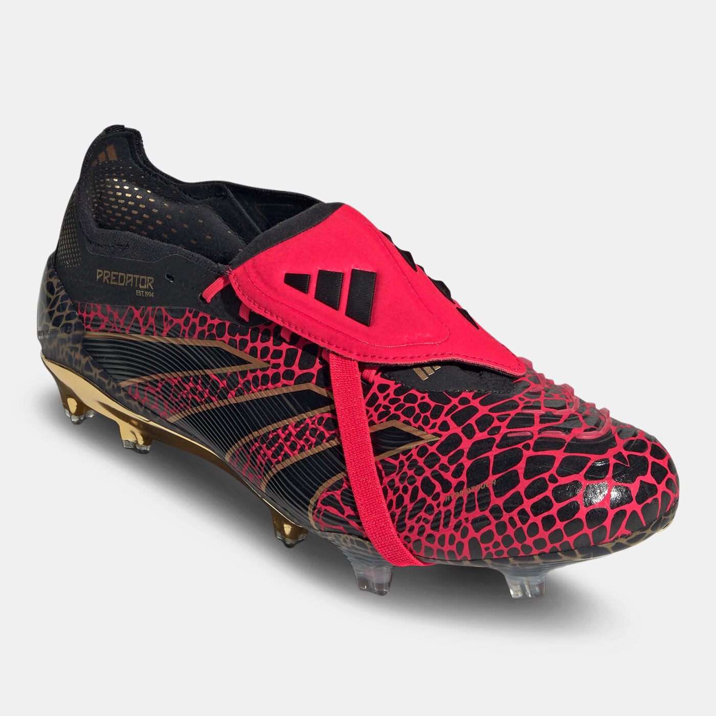 Men's Predator Elite Fold-Over Tongue Firm Ground Boots