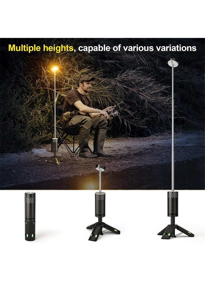 Telescopic Camping Light Rechargeable Fishing Lantern Dimming Night Atmosphere Light Emergency Light for Power Failure 10000mAh