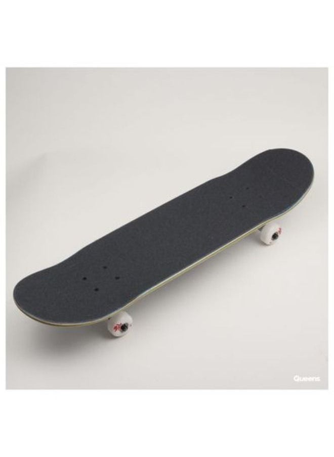 2-Piece Printed Long Skateboard