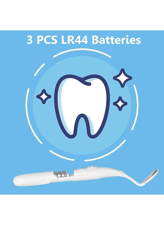 Dental Mirror with Light, Teeth Inspection LED Mirror, Anti-Fog Mouth Mirror, Dentist Oral Care Tool