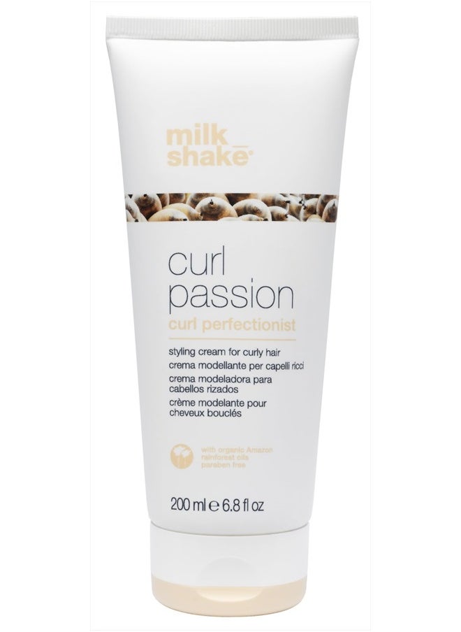 Curl Passion Perfectionist - Style Cream Defines and Tames Curls, Banishing Frizz | 6.8 fl oz (200 ml)