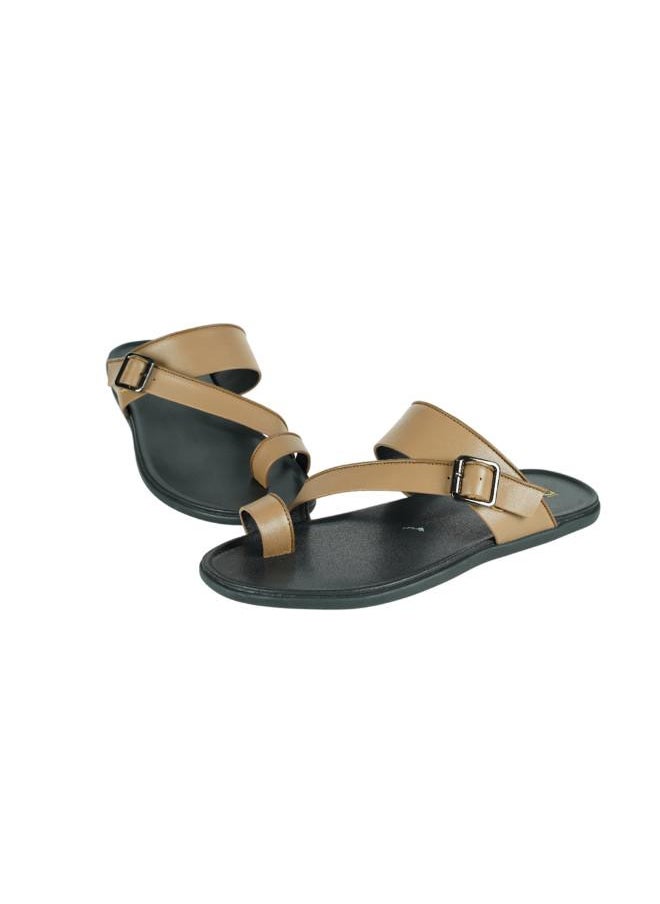 008-3427 Barjeel Uno Mens Arabic Sandals 8016125 Khaki