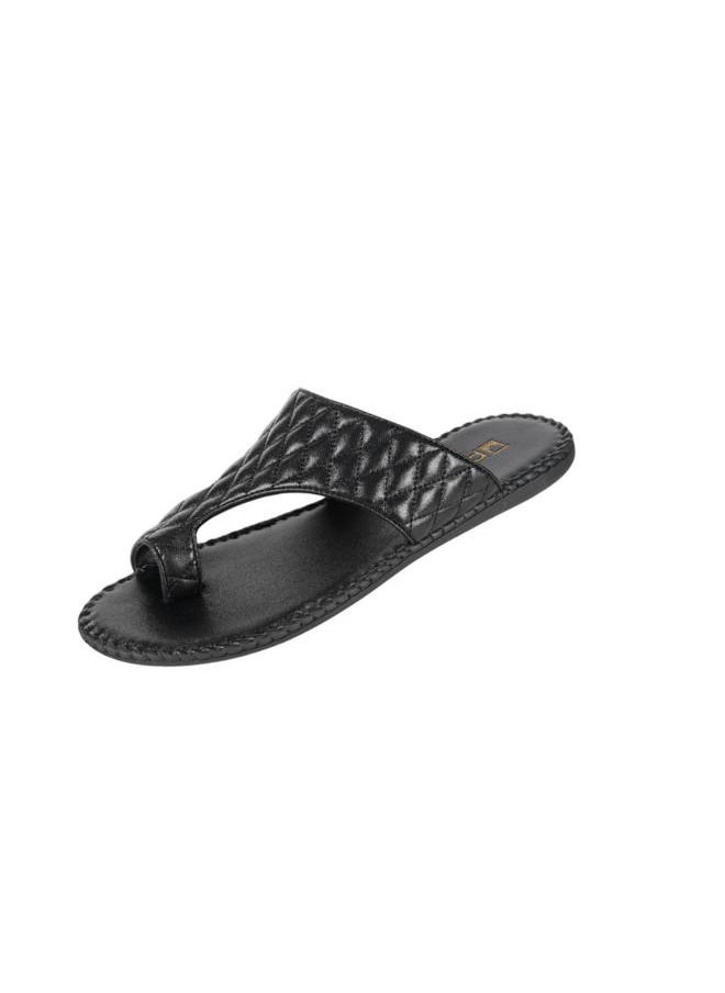 008-3434 Barjeel Uno Mens Arabic Sandals 201905-12 Black