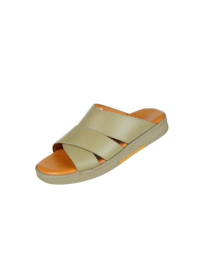 008-3667 Barjeel Uno Mens Arabic Sandals MSA125 Stone