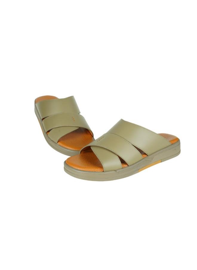 008-3667 Barjeel Uno Mens Arabic Sandals MSA125 Stone