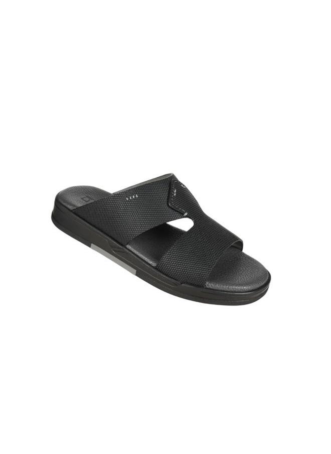 008-3663 Barjeel Uno Mens Arabic Sandals MSA134 Black