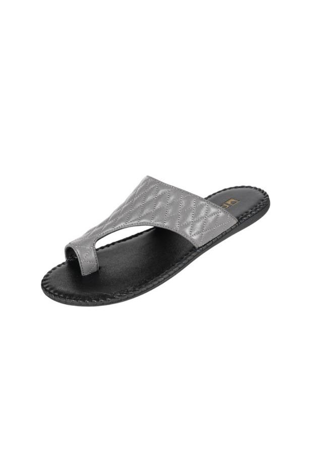 008-3435 Barjeel Uno Mens Arabic Sandals 201905-12 Grey