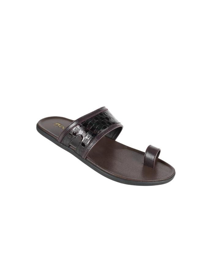 008-3429 Barjeel Uno Mens Arabic Sandals 20201-5 Coffee