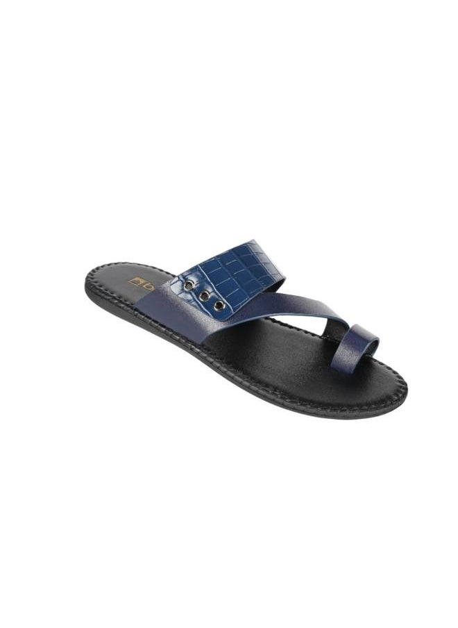 008-3445 Barjeel Uno Mens Arabic Sandals 339903 Blue