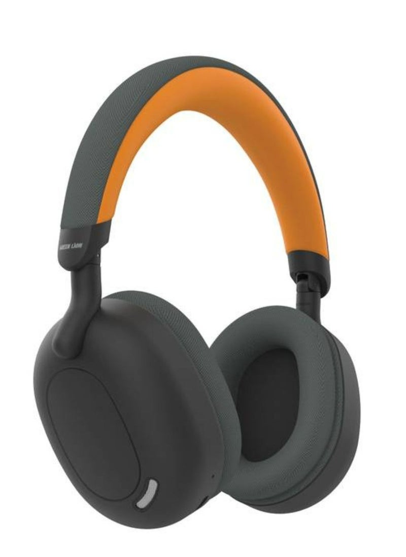 Sunstone Headphones, 10 m Working Distance, AUX Support, 36 Hours Bluetooth Playing Time, 300 mAh Battery, Black / Orange